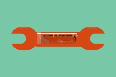 Wrench tool, icons, templates and vector illustrator