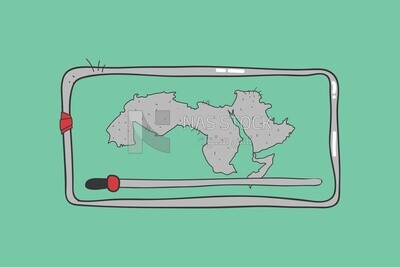 Paper map icon, icons, templates and vector illustrator