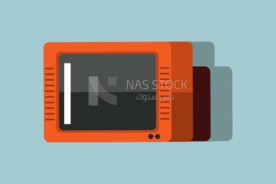 شاشة تلفاز ، أيقونات ورموز، فيكتور اليستريتور