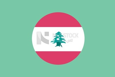 Flag of Lebanese, icons, templates and vector illustrator