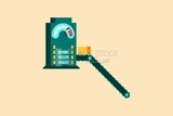 Robot icon, icons, templates and vector illustrator