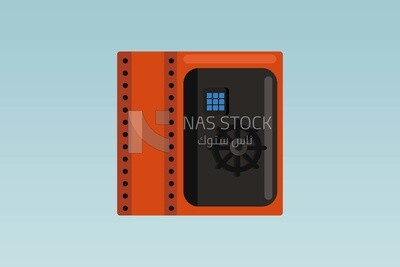 Ship&#39;s door, icons, templates and vector illustrator
