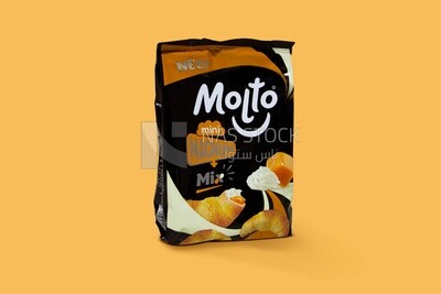Bag of mini caramel molto, delicious chocolate sweets