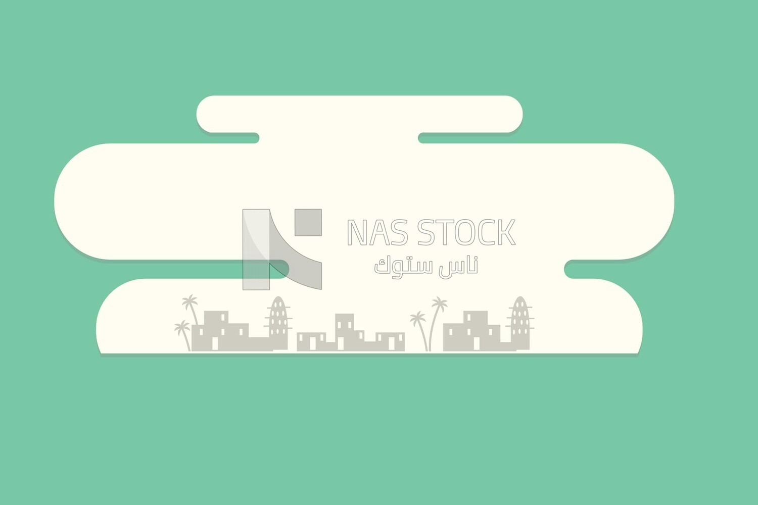 View of a city, wallpaper, vector illustrator