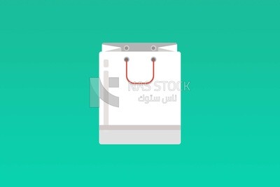 Shopping bag, icons, templates and vector illustrator