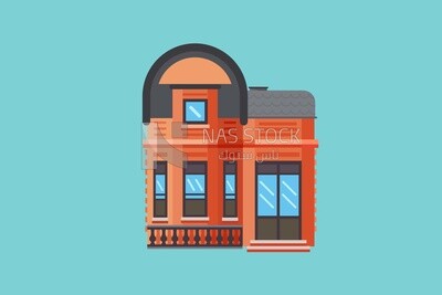 Building, icons, templates and vector illustrator