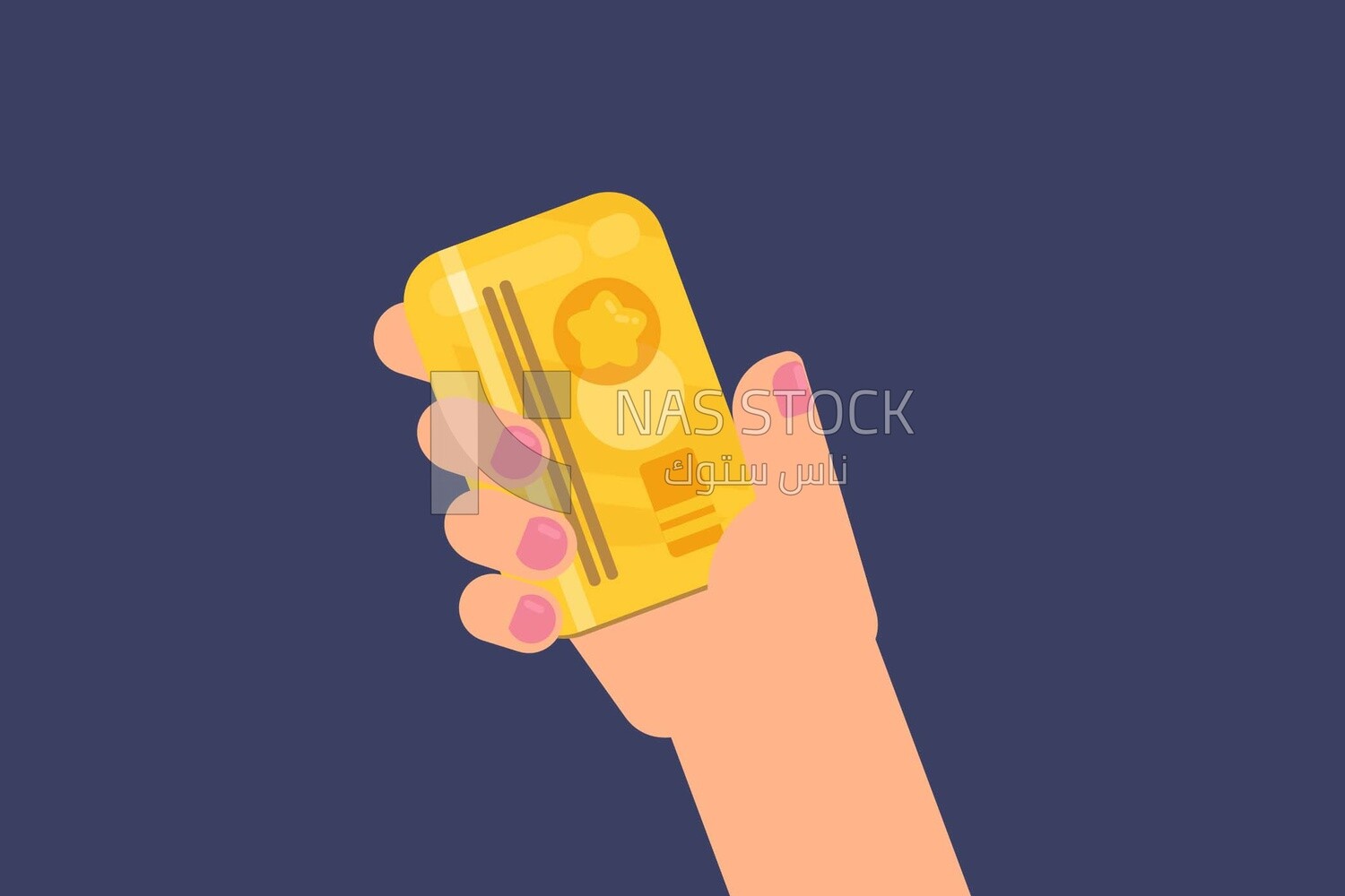 Hand holding a credit card, icons, templates and vector illustrator