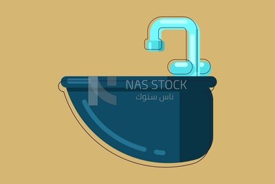 Sink icon, icons, templates and vector illustrator