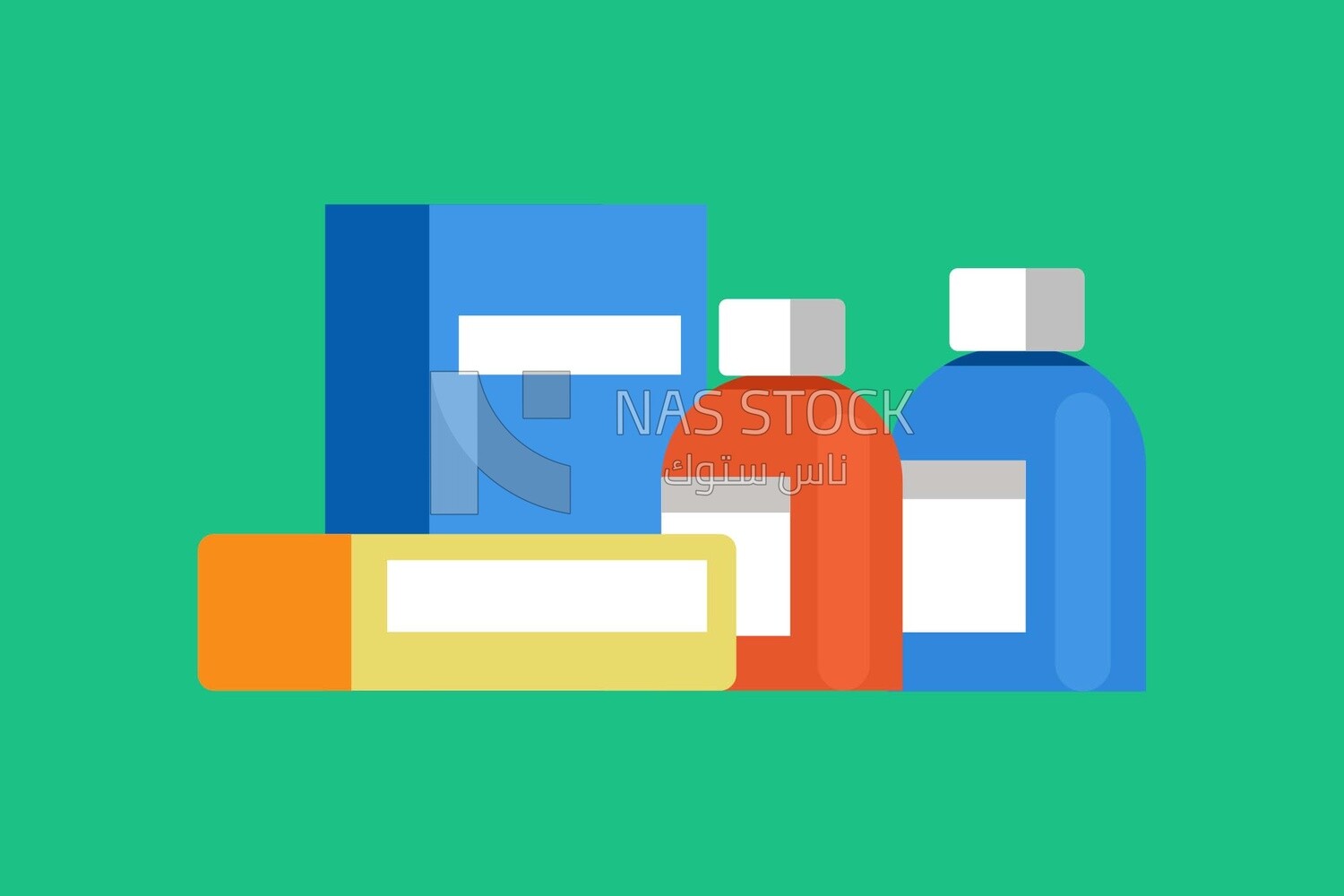 Bath tools, icons, templates and vector illustrator