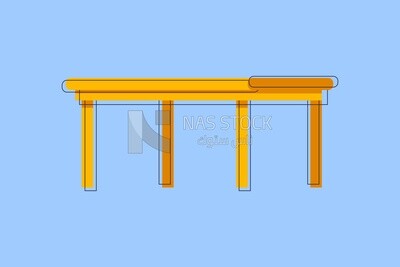 Dining table, icons, templates and vector illustrator
