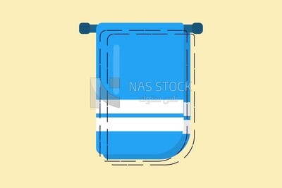 Towel, icons, templates and vector illustrator