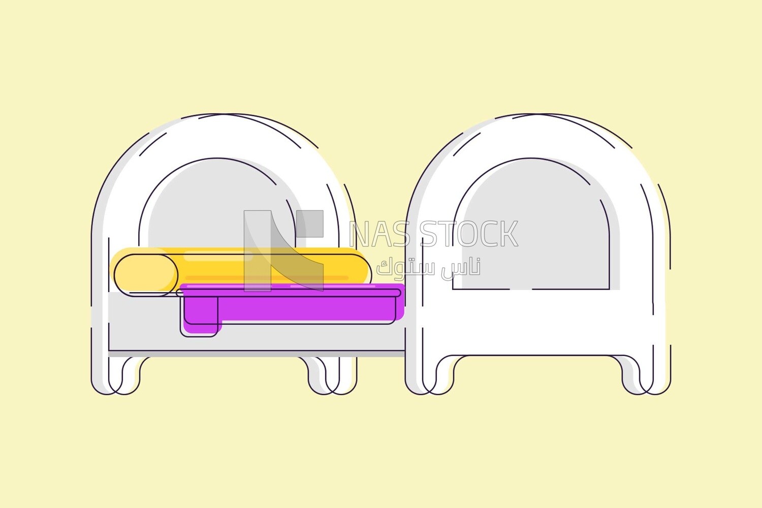 Bed, icons, templates and vector illustrator