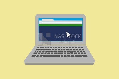 Laptop, icons, templates and vector illustrator