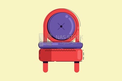 Chair, icons, templates and vector illustrator