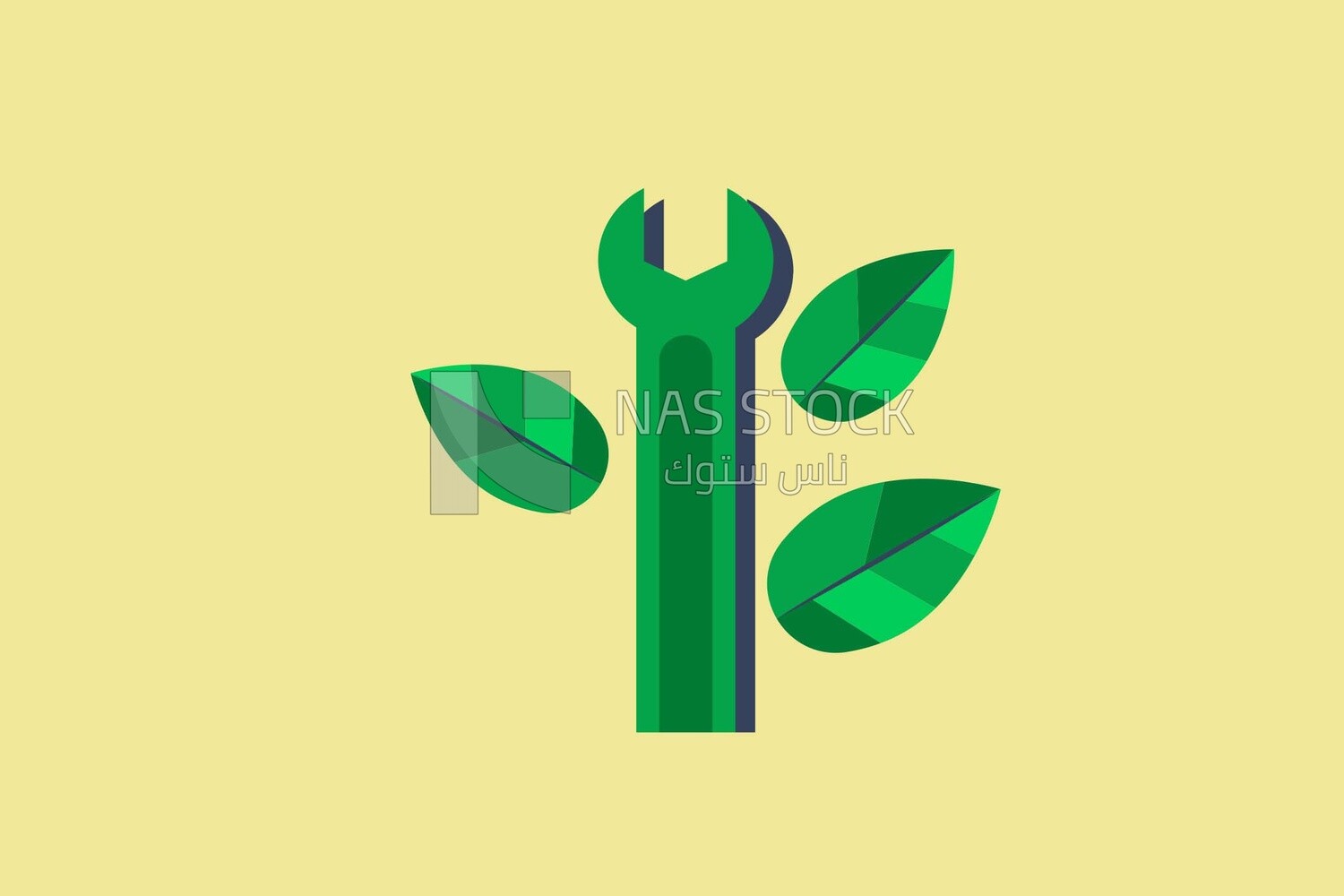 Wrench tool, icons, templates and vector illustrator