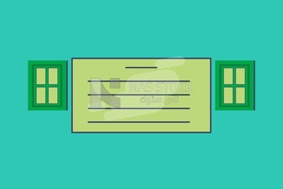 Window , icons, templates and vector illustrator
