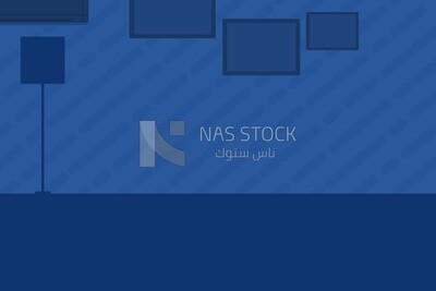 Wall background with frames