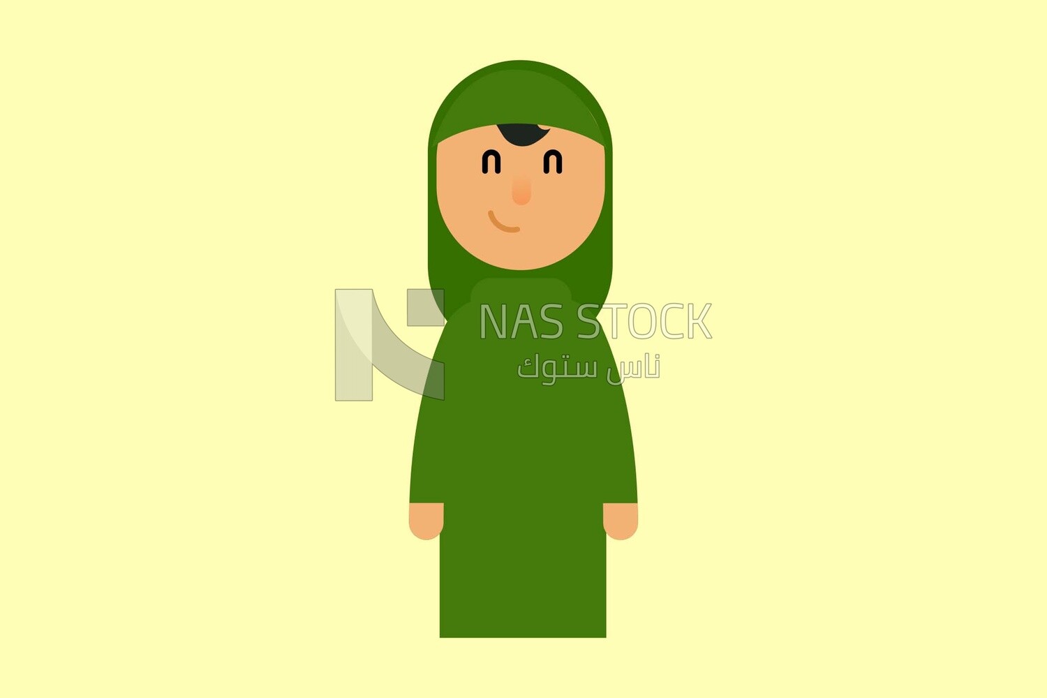 Veiled woman