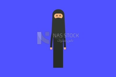 Veiled woman