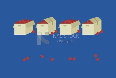 Apple crates