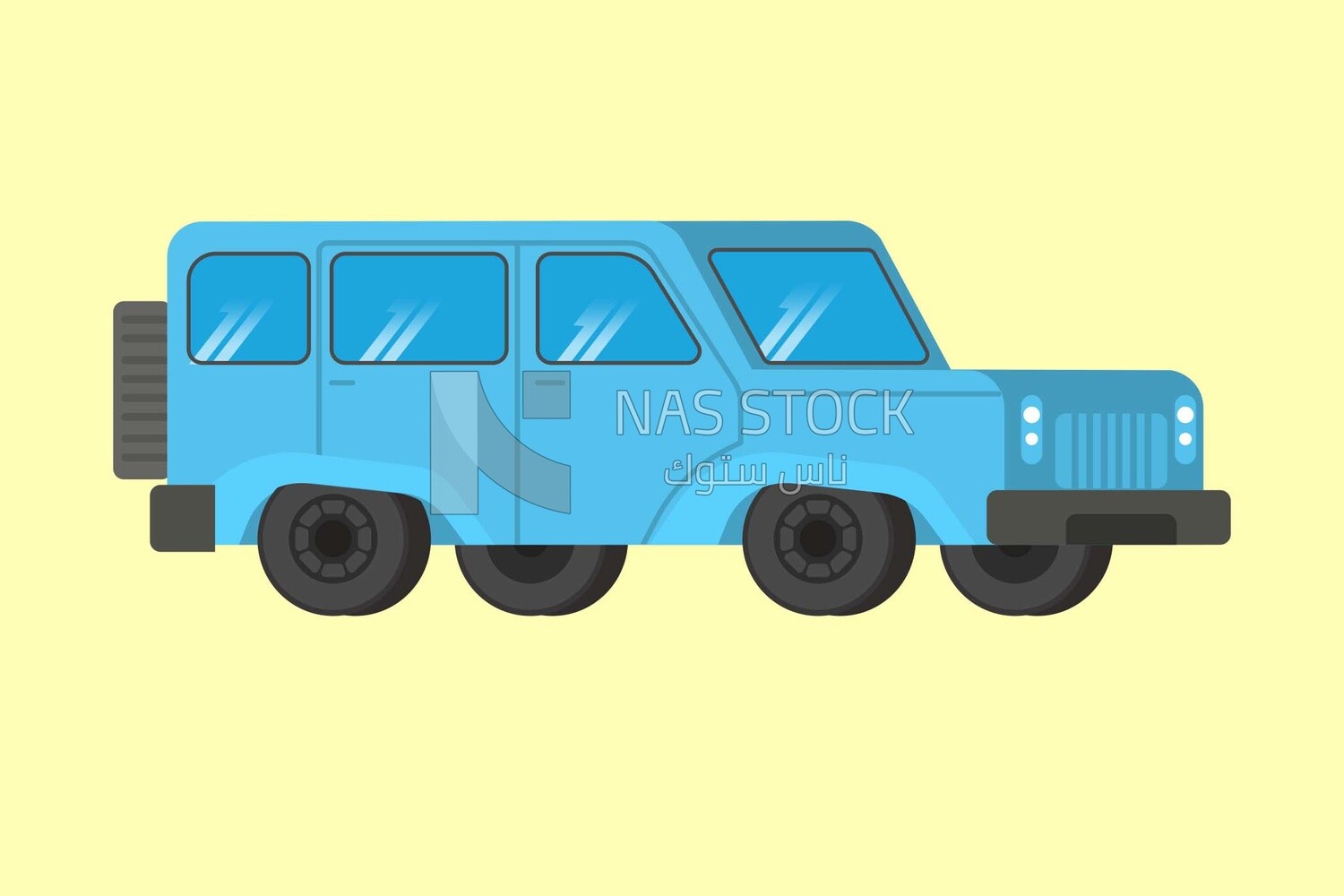 Blue jeep car