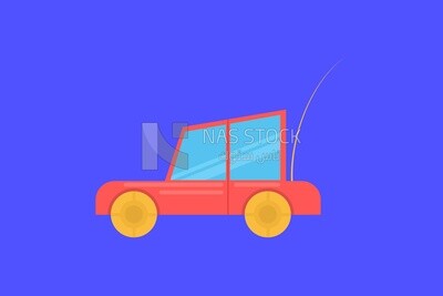 Battery powered toy car