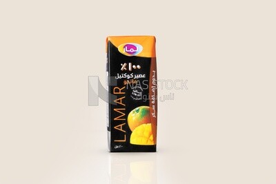 Mango juice box from Lamar