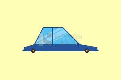 Blue car