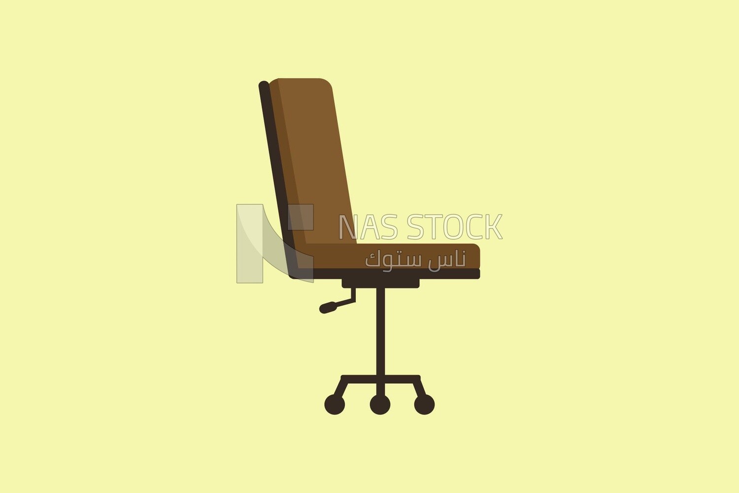 Office chair, graphics, icons, vector illustrator.