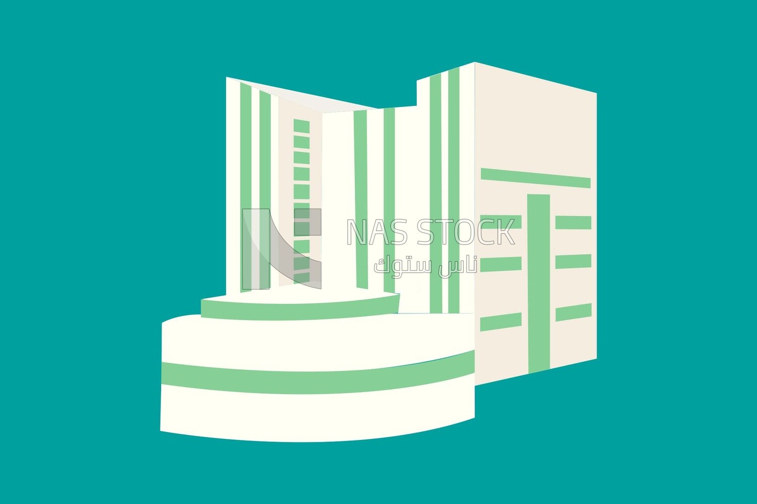 Building, icons and templates, vector illustrator