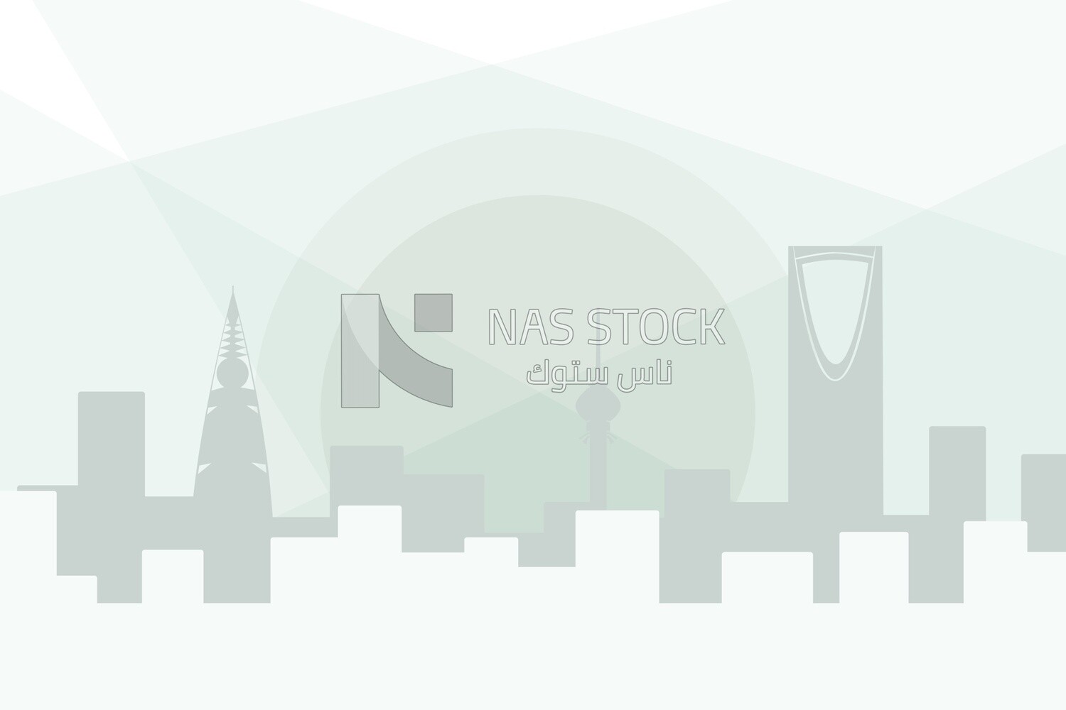View of the towers in the city, wallpaper, vector illustrator