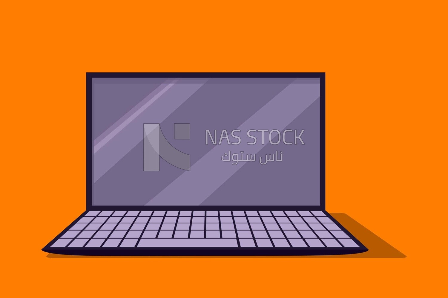 Laptop, graphics, icons, vector illustrator.