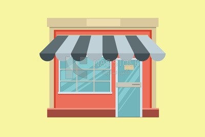 Store icon, graphics, icons, vector illustrator.