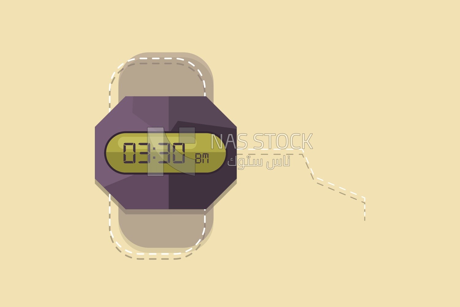 Hand watch icon, icons and templates, vector illustrator