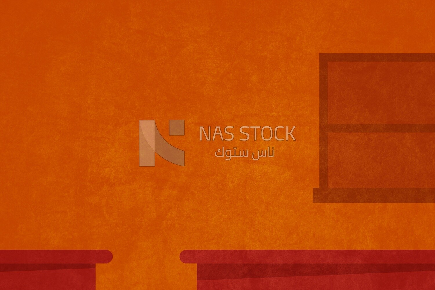 Orange background, wallpaper, vector illustrator