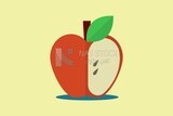 Apple, icons and templates, vector illustrator