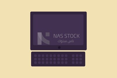 Computer screen, icons and templates, vector illustrator