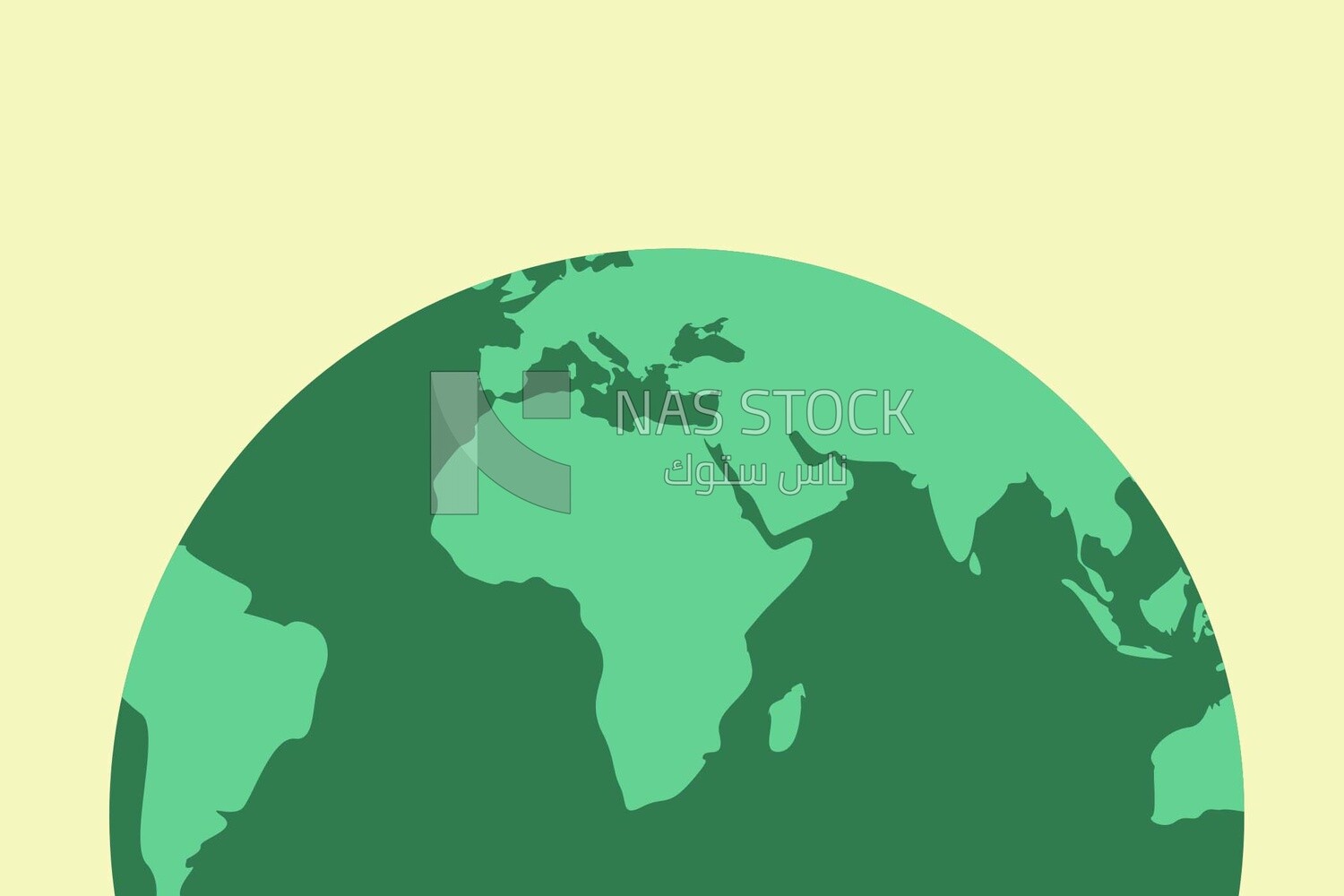 The globe, graphics, icons, vector illustrator.