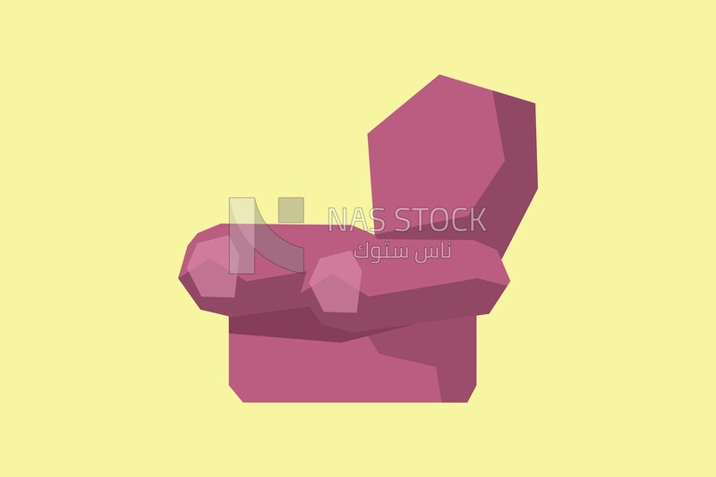 Chair, icons and templates, vector illustrator