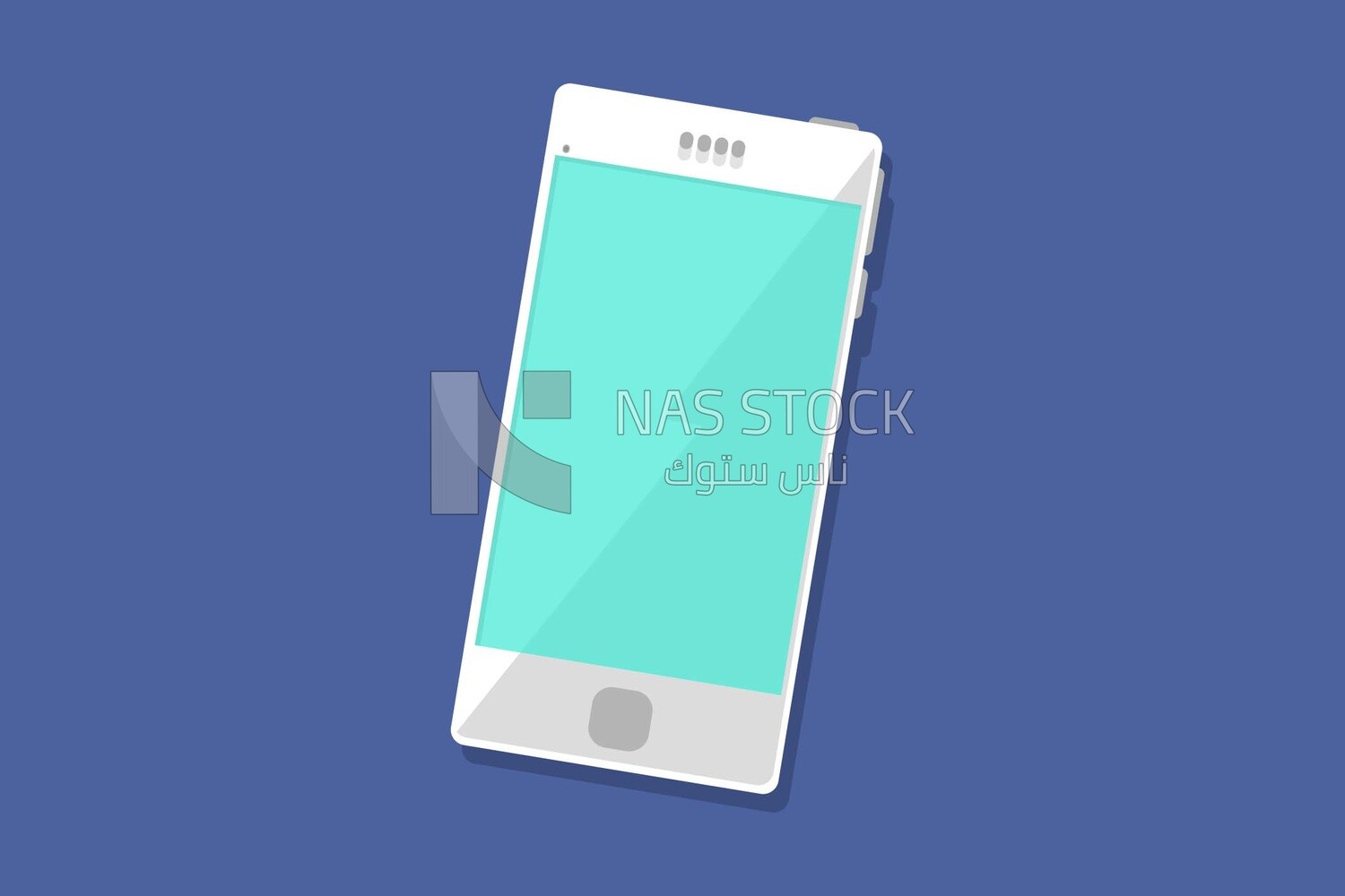 Smartphone with touch screen