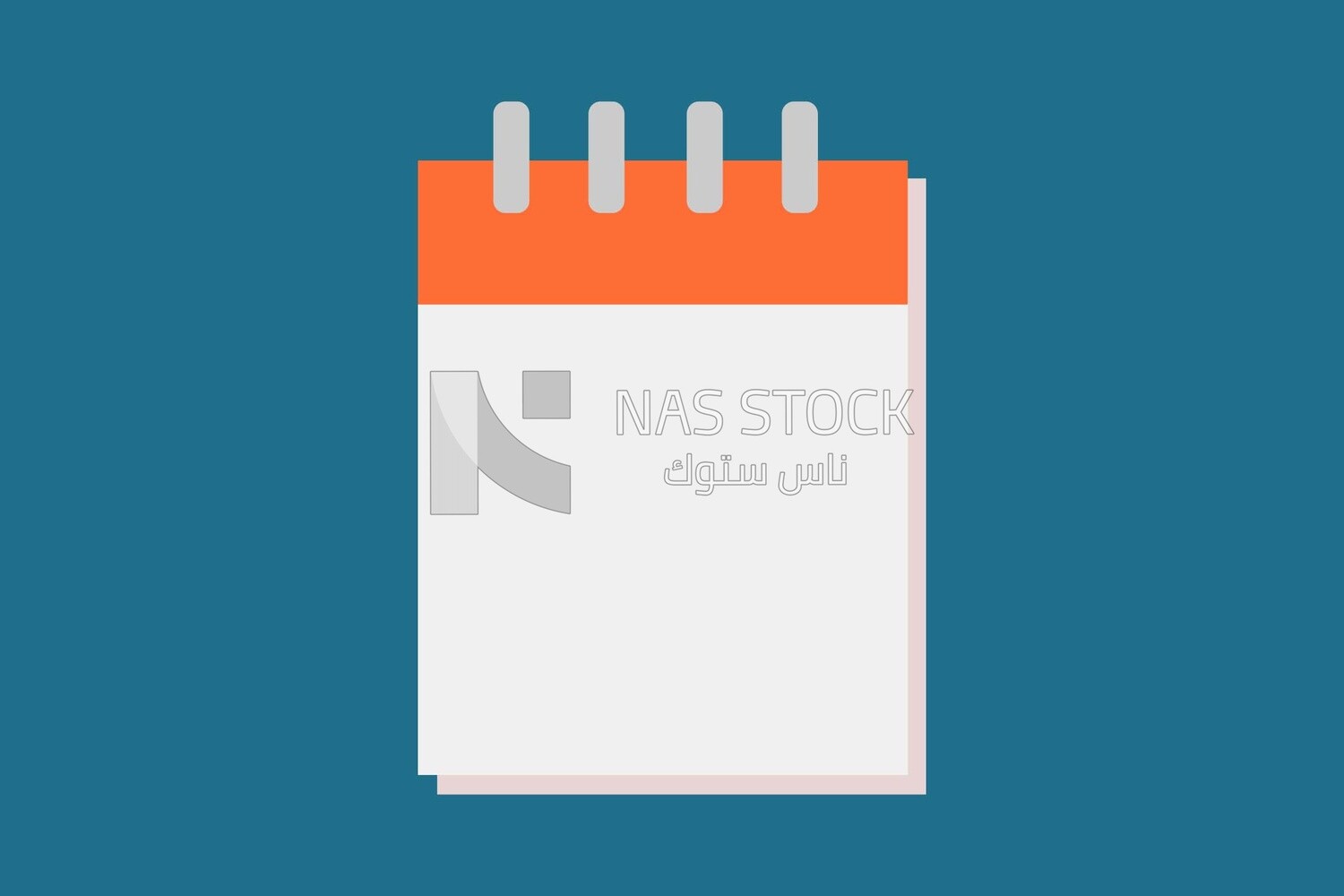 Notebook, graphics, icons, vector illustrator.