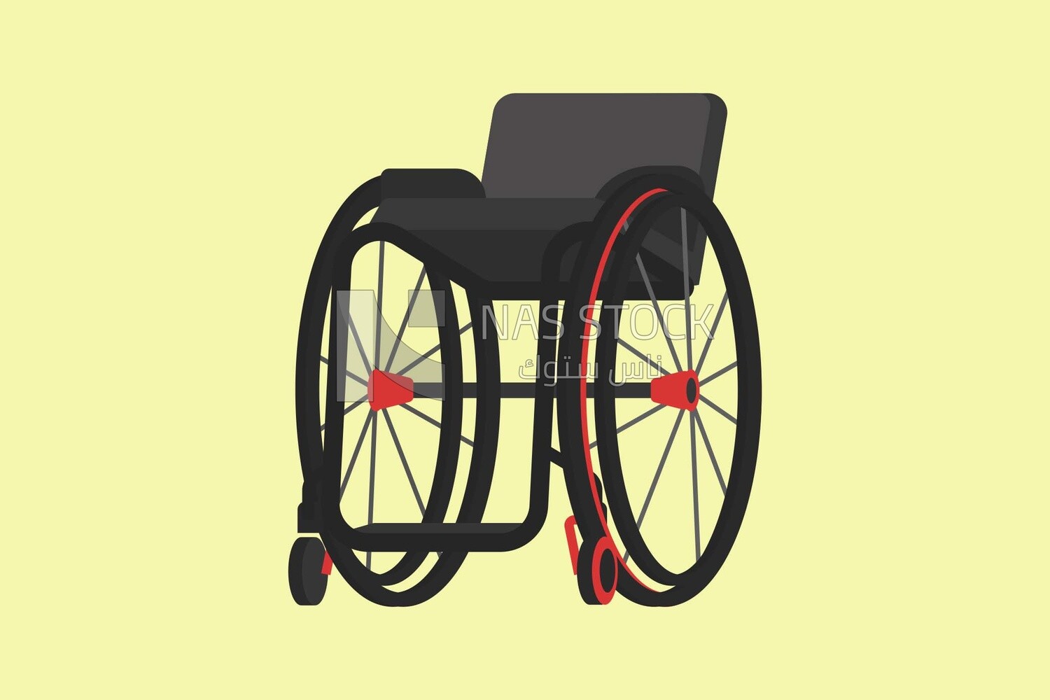 Wheel chair, graphics, icons, vector illustrator.
