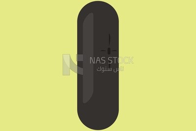 Black pill, icons and templates, vector illustrator