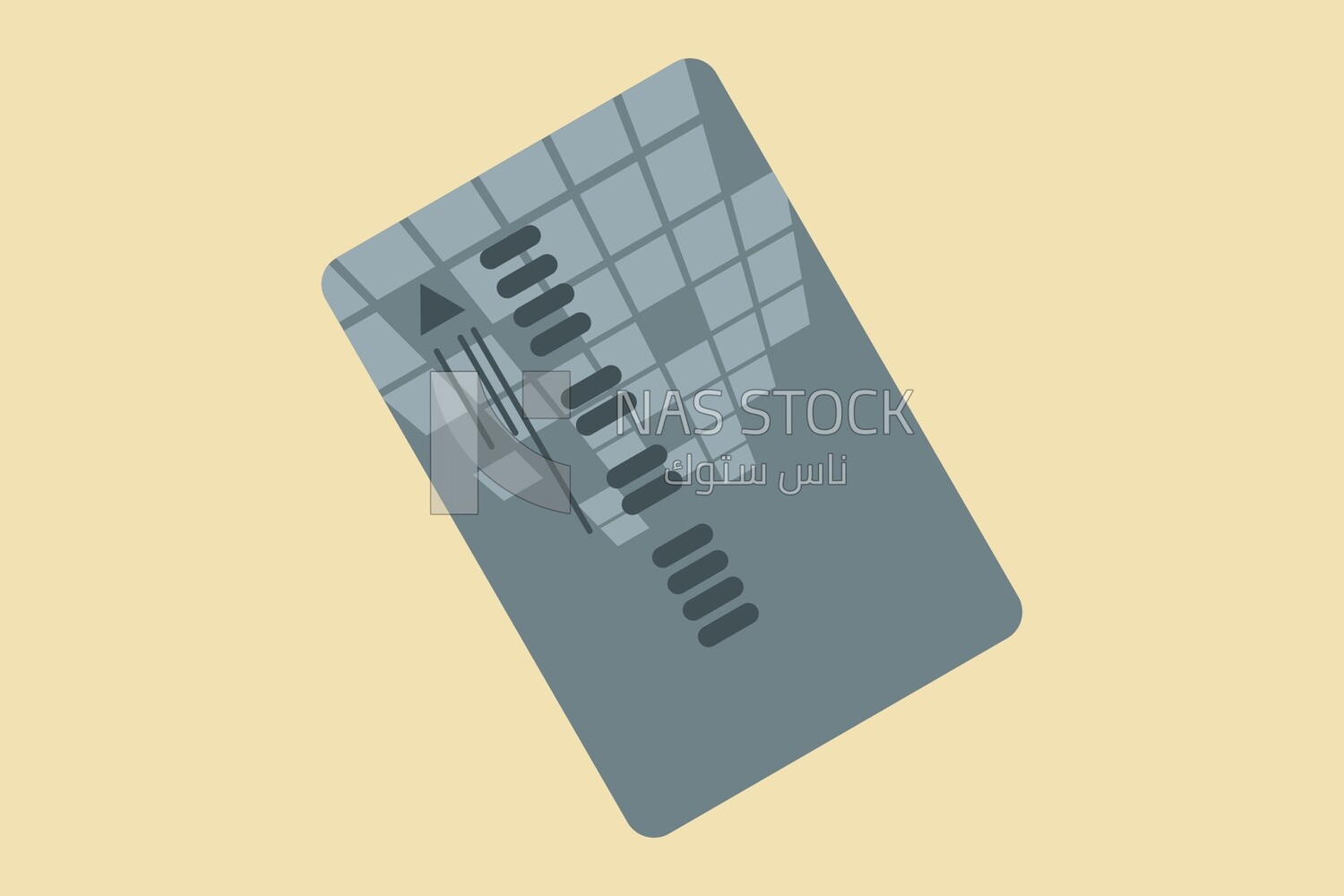 Credit card icon, icons and templates, vector illustrator