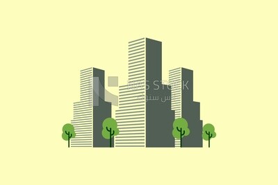 Modern buildings