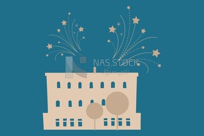 Building icon, icons and templates, vector illustrator