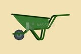 Wheelbarrow for garden icon, icons and templates, vector illustrator