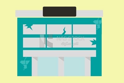 Store icon, graphics, icons, vector illustrator.