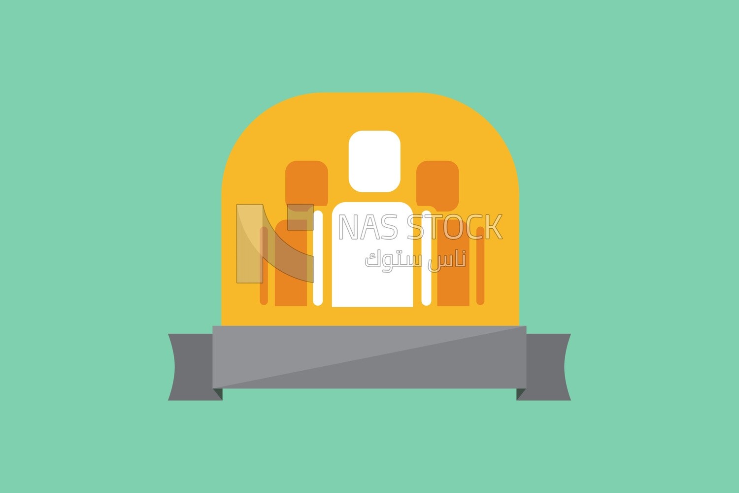 Icon of human id, icons, templates and vector illustrator
