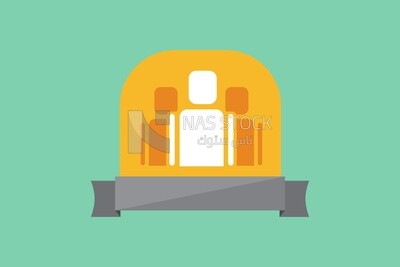 Icon of human id, icons, templates and vector illustrator